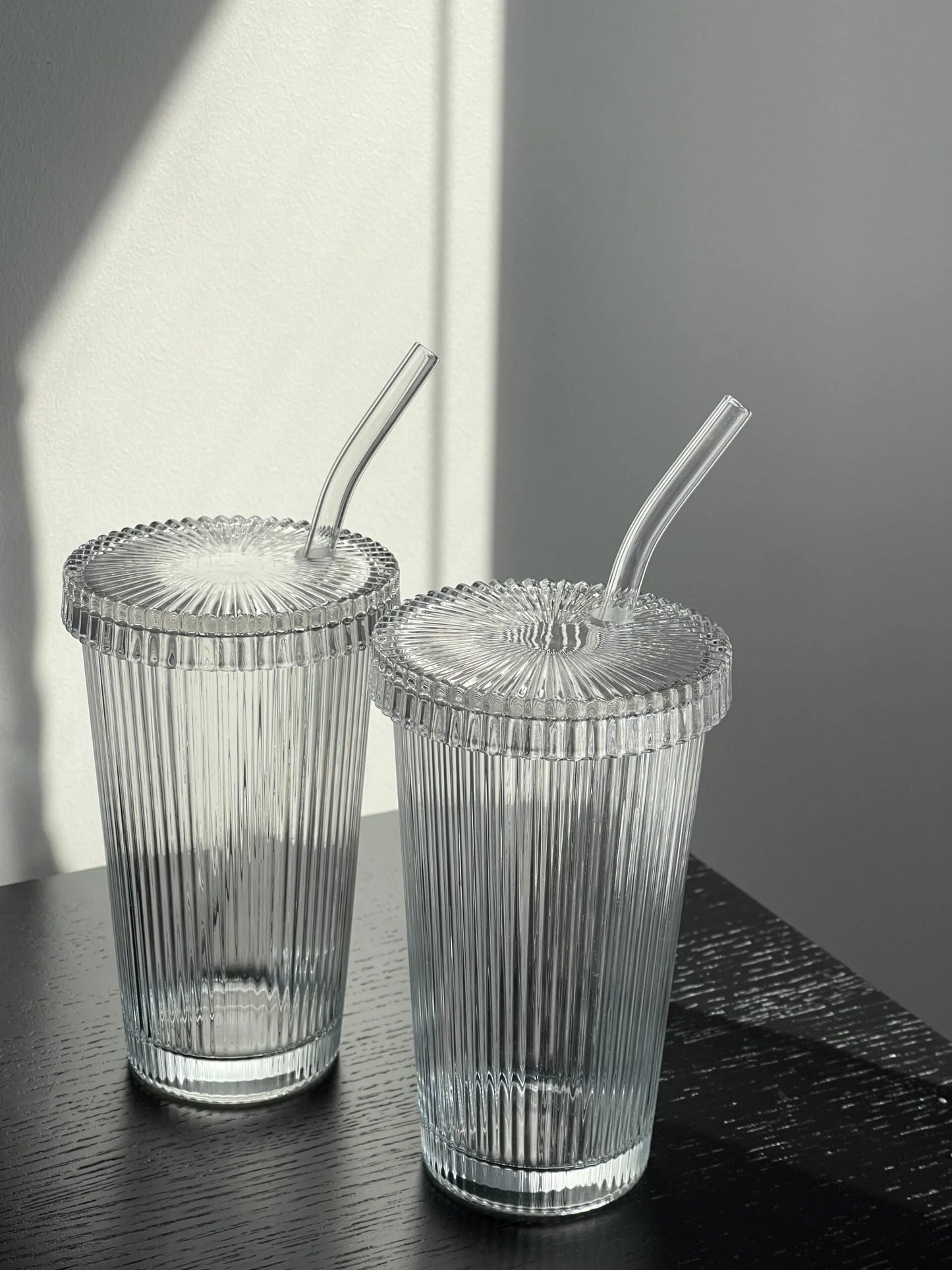KM glas m/loki & röri