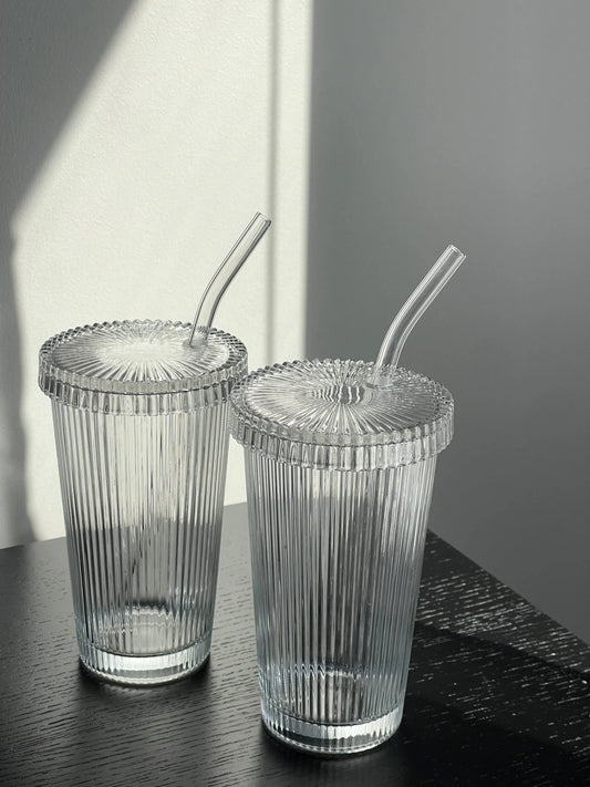 KM glas m/loki & röri