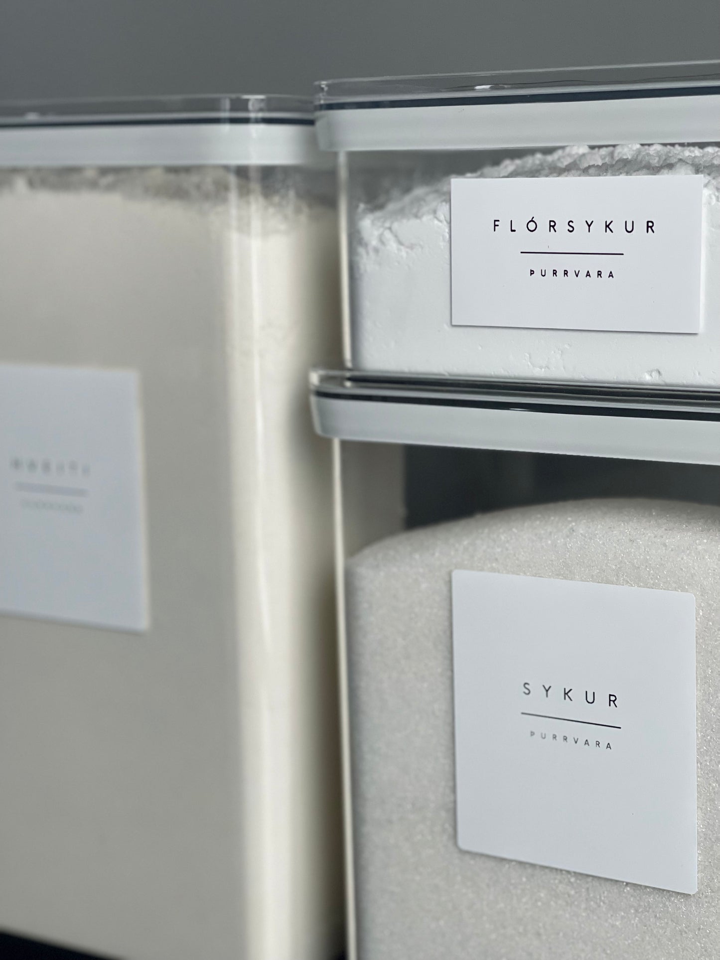 Þurrvörubox |  Þrjár stærðir